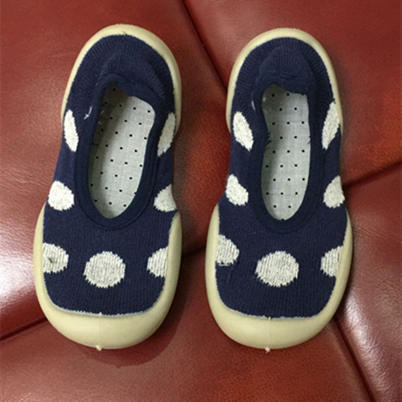 Slipper Socks Spring Autumn Child Baby Socks Floor Socks Thin Shoes Soft Bottom Non-slip Rubber-soled Toddler Shoes